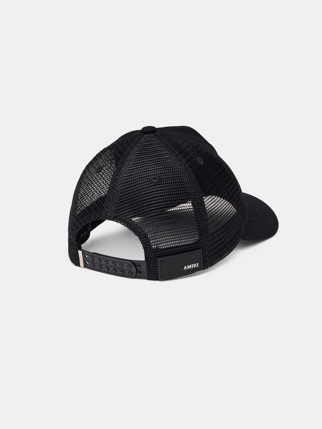 3 Star Trucker Hat - Black/White